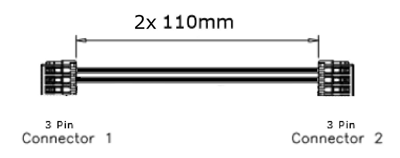 2x 110mm Replacement Wires